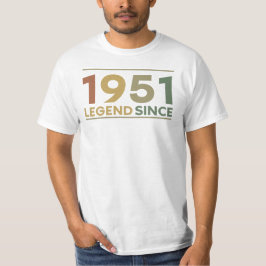 Camiseta Legend Since 1951
