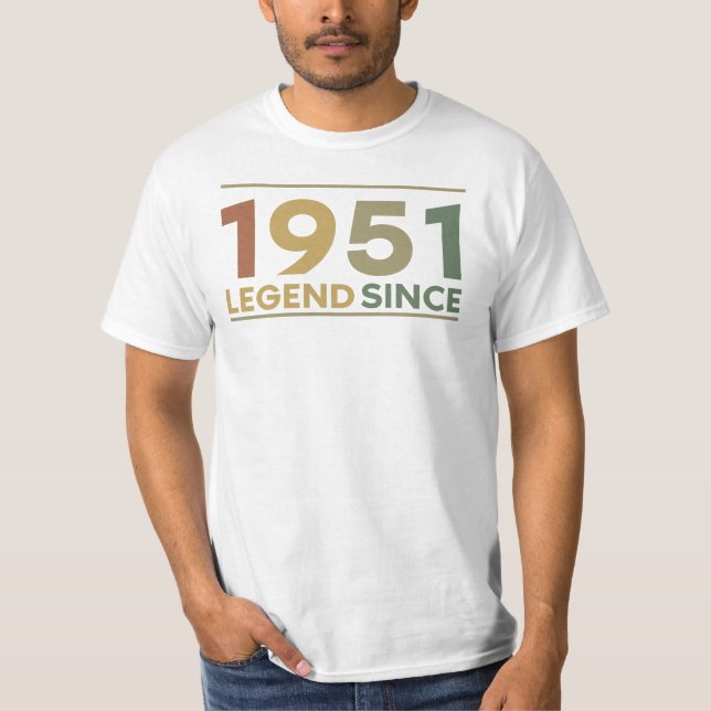 Camiseta Legend Since 1951 (Anverso)