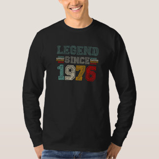 Camiseta Legend Since 1976 47th Birthday