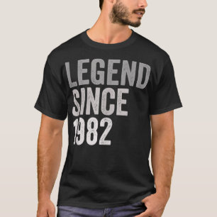 Camiseta Legend SInce 1982 Funny 39 años de edad 39th Birth