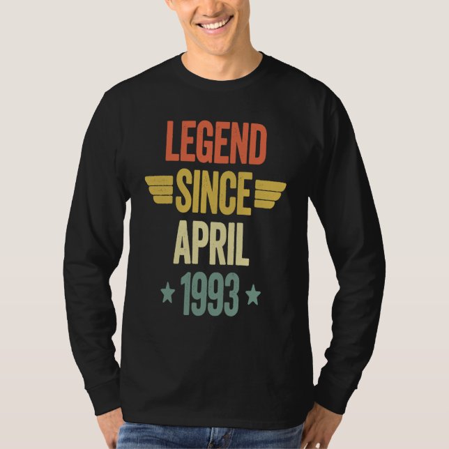 Camiseta Legend Since April 1993 (Anverso)