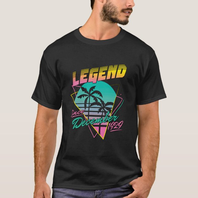 Camiseta Legend Since December 1929 (Anverso)