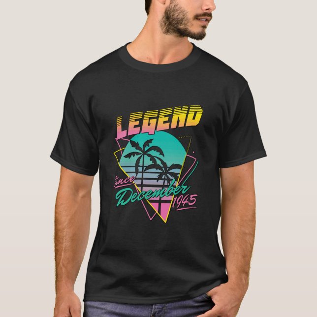 Camiseta Legend Since December 1945 (Anverso)