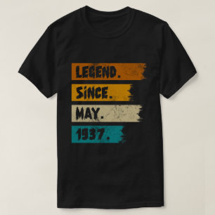 Camiseta Legend Since may 1937