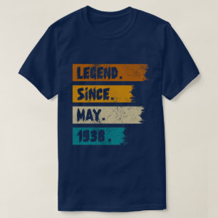 Camiseta Legend Since may 1938