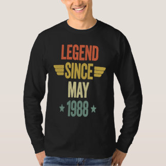 Camiseta Legend Since May 1988