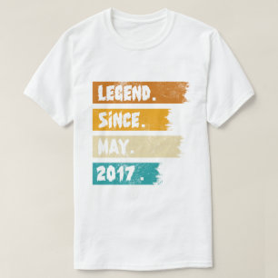 Camiseta Legend Since may 2017