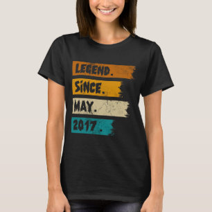 Camiseta Legend Since may 2017
