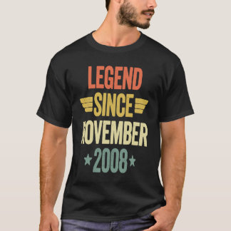 Camiseta Legend Since November 2008