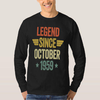 Camiseta Legend Since October 1959