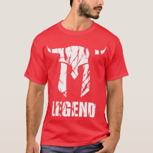 Camiseta Legend Viking Beast En Gym Motivation Fitness Sayi