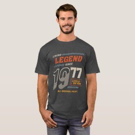 Camiseta Legend Vintage From 1977 Limited Edition