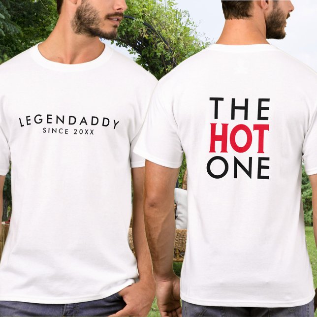 Camiseta LegenDaddy para legendarios dads simple único (Legendaddy T-Shirt)