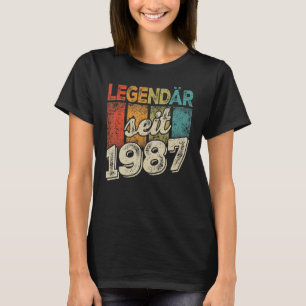 Camiseta Legendaria desde 1987 36ª legendaria leg
