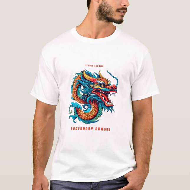 Camiseta Legendaria Dragón (Anverso)