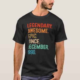 Camiseta Legendaria e impresionante épica desde diciembre d