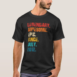 Camiseta Legendaria e impresionante épica desde julio de 20