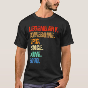 Camiseta Legendaria e impresionante épica desde junio de 20