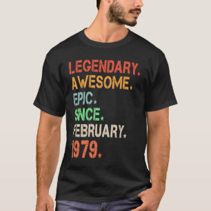 Camiseta Legendaria Epic Awaluz Desde Febrero De 1979 Retro