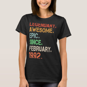 Camiseta Legendaria Epic Awaluz Desde Febrero De 1992 Retro