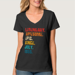 Camiseta Legendaria Epic Desde Julio De 1955 Estilo Retro