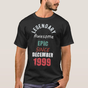 Camiseta Legendaria epopeya asombrosa desde el regalo de di