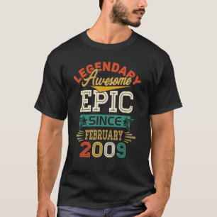 Camiseta Legendaria epopeya asombrosa desde febrero de 2009