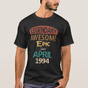 Camiseta Legendaria Epopeya Increíble Desde Abril De 1994 2