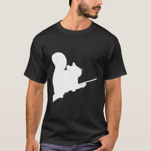 Camiseta Legendaria lucha de caza de ardillas por el diseño