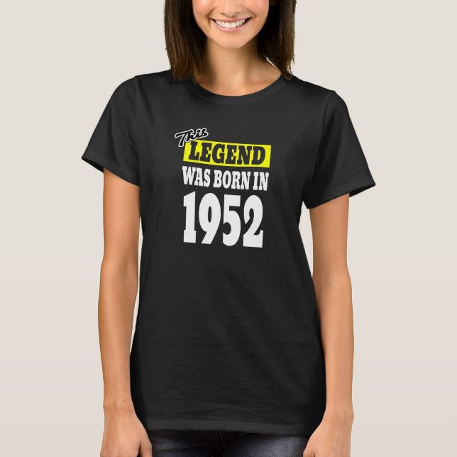 Camiseta Legendaria madre legendaria, esta leyenda nació yo (Anverso)