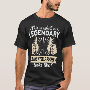 Camiseta Legendario 0 Días Me Hice Caca