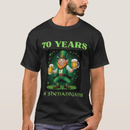 Camiseta Legendario cumpleaños número 70 de San Patricio