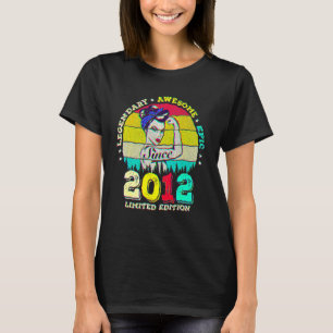 Camiseta Legendario de 10 años desde 2012 asombroso décimo