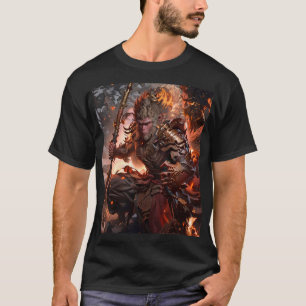 Camiseta Legendario del mito negro wukong