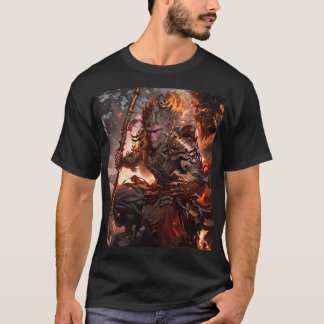 Camiseta Legendario del mito negro wukong