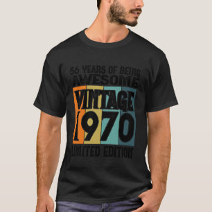 Camiseta Legendario desde 1970 Edición Limitada Cumpleaños