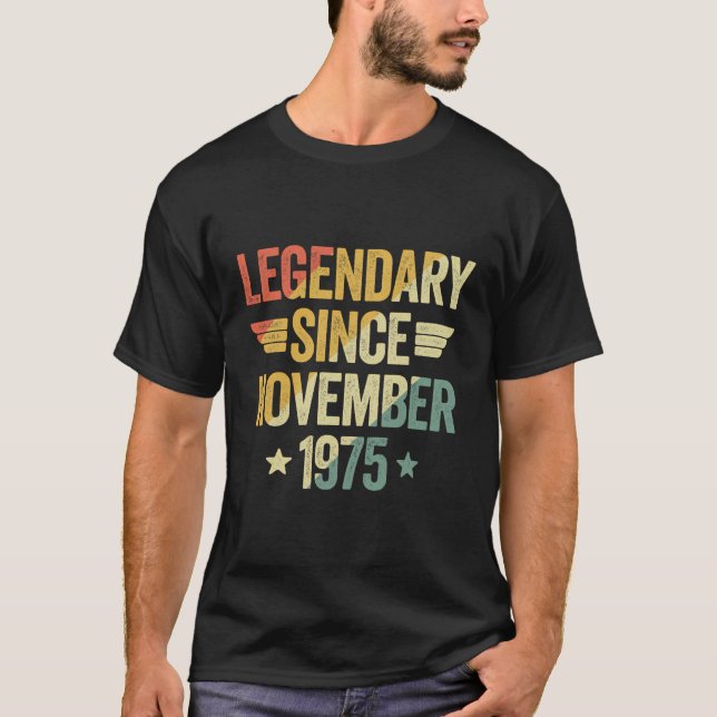 Camiseta Legendario desde 1975 (Anverso)