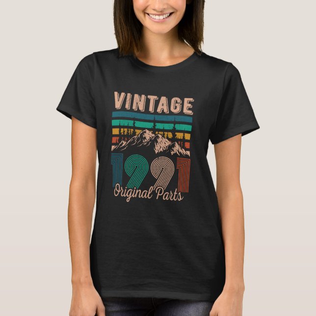 Camiseta Legendario desde 1991 Senderismo Montañas Vin (Anverso)