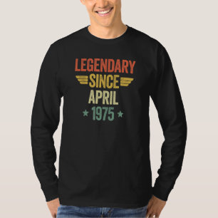 Camiseta Legendario desde abril de 1975