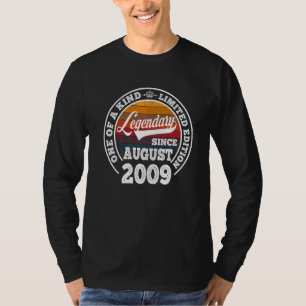 Camiseta Legendario desde agosto de 2009 13 años