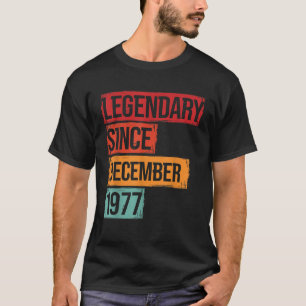 Camiseta Legendario desde diciembre de 1977