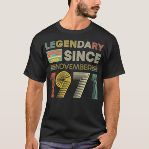 Camiseta Legendario Desde El Día De La Cinta Noviembre De 1