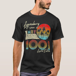 Camiseta Legendario Desde El Lunes De Mayo De 2001 Vintage