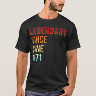 Camiseta Legendario desde el sábado 19 de junio de 1971 50 
