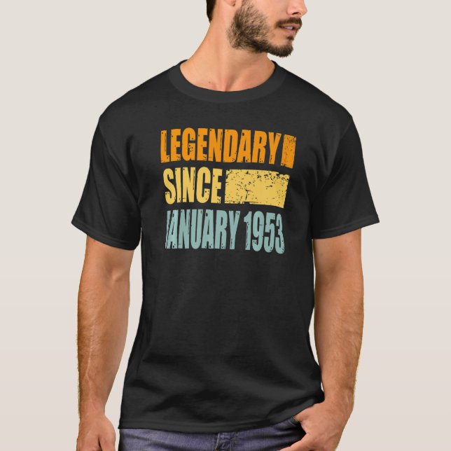 Camiseta Legendario desde enero de 1953 (Anverso)