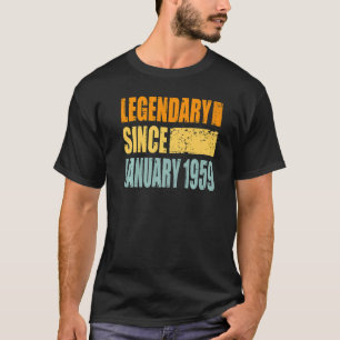 Camiseta Legendario desde enero de 1959 Premium