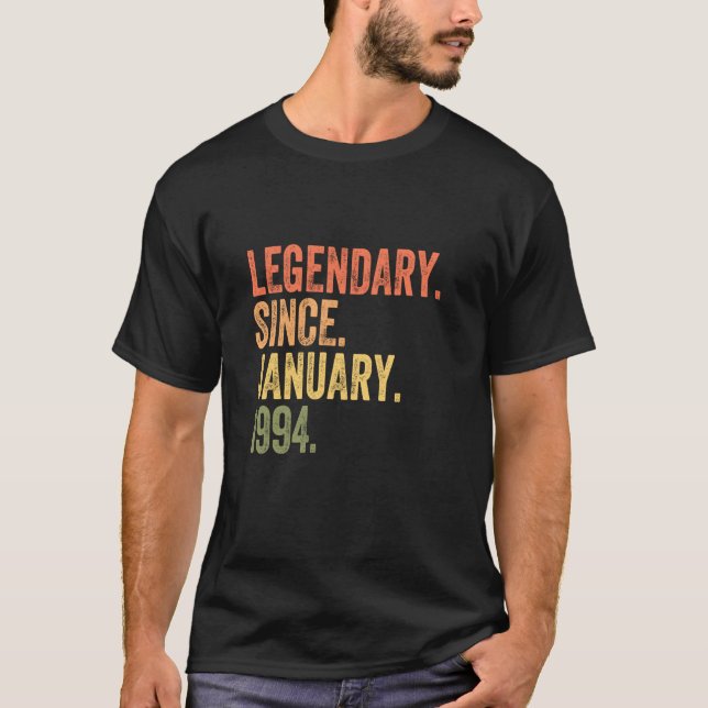 Camiseta Legendario desde enero de 1994: 30 años (Anverso)