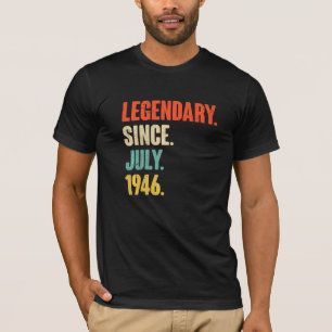 Camiseta Legendario desde julio de 1946 76 años
