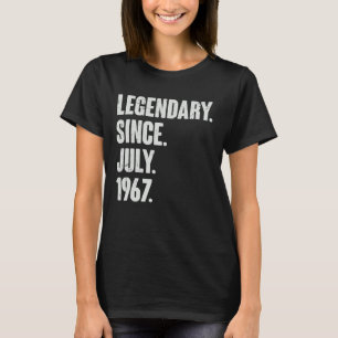 Camiseta Legendario desde julio de 1967 55 años