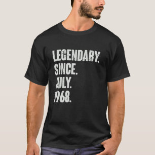 Camiseta Legendario desde julio de 1968 54 años